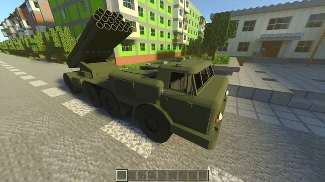 БМ УРАГАН В МАЙНКРАФТ ПЕ! ОБЗОР НА РСЗО | MINECRAFT PE смотреть онлайн