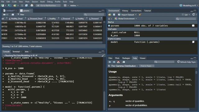 Markov cohort simulation in R - Our first probabilistic sensitivity analysis смотреть онлайн