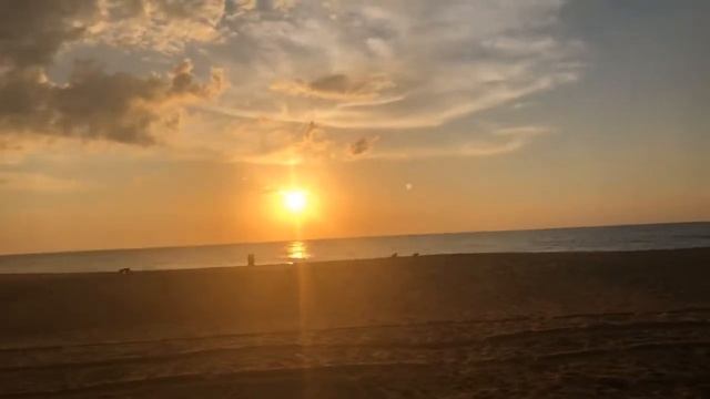 Sunset At Villa Viana Marawila Beach