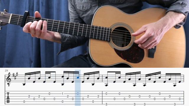 Gainsbourg (La Chanson de Prévert | Play-Along Tab | Fingerstyle) смотреть онлайн