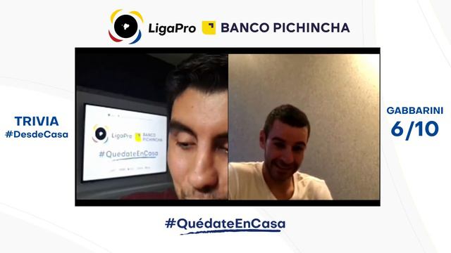 Adrián Gabbarini participa en la Trivia Desde Casa de LigaPro смотреть онлайн