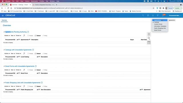 Oracle Cloud Tutorial Ep 0136 | Procurement Cloud App Walkthrough | Catalogs (2022) смотреть онлайн