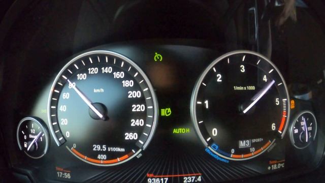 BMW 530d F10 258 Bhp Stock 0 - 100 Acceleration Test