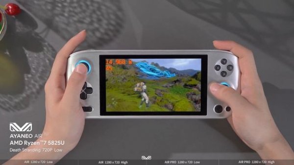 AYANEO AIR and AIR PRO Game Experience [ DEATH STRANDING ] AAA title playing fun.