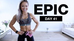 Caroline Girvan - Day 41 of EPIC _ Hamstring and Glute Isolation Workout [HIP THRUSTS at Home]