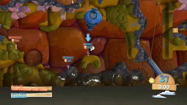 Worms Battlegrounds Story Mission 18 Walkthrough: Feudist Worms смотреть онлайн