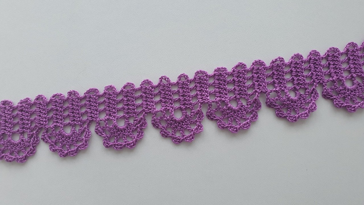 Ленточное кружево. Вязание крючком / Ribbon Lace Crochet