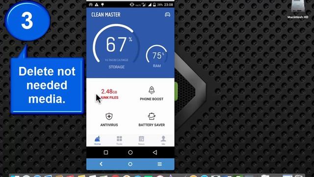 How to fix storage space running out error in android? - 5 Tips смотреть онлайн