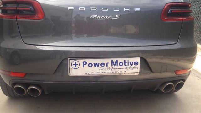 EXHAUST SOUND GENERATOR PORSCHE MACAN diesel - POWER MOTIVE смотреть онлайн