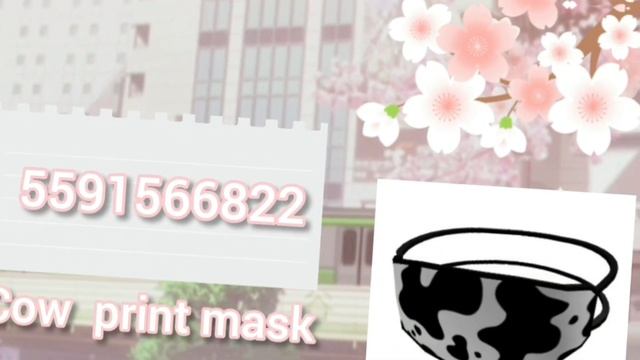 ♡ Aesthetic face mask *CODES* || cute masks || roblox♡ смотреть онлайн