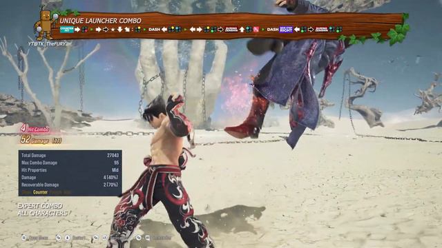 JIN KAZAMA Combo Guide | TEKKEN 8 (Outdated) смотреть онлайн