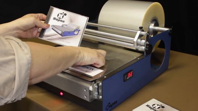 CD and DVD Wrapping with Xopax PX12 Polyfilm Overwrapper смотреть онлайн