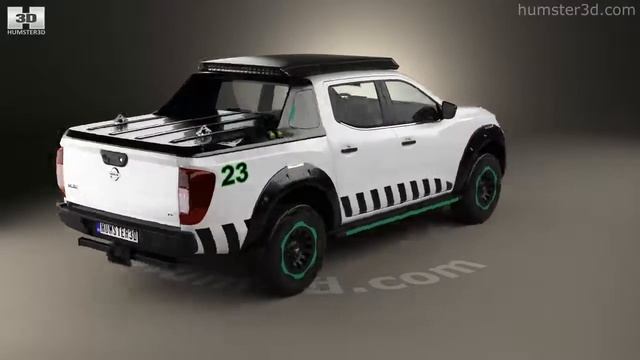 Nissan Navara EnGuard 2016 3D model by Hum3D.com смотреть онлайн