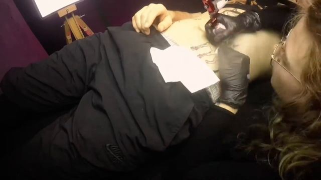 Dobermann Cerberus Tattoo Timelapse by Blackbelladonna смотреть онлайн