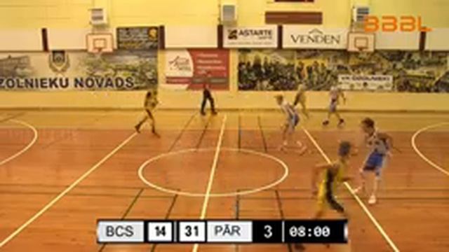 BC Star 2005 vs Pārdaugava 2005 BBBL boys U15 смотреть онлайн