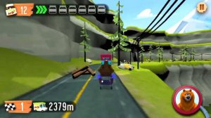 Игра Гризли и Лемминги  аппетитная гонка 2 ЧАСТЬ