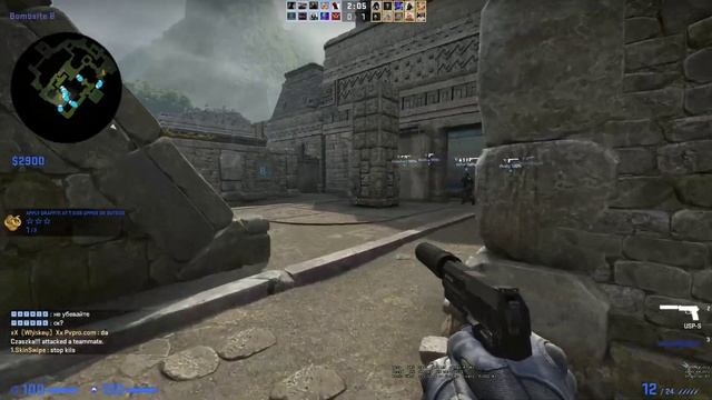 Going Commando (CS:GO Operation Broken Fang mission) TT+CT graffiti смотреть онлайн