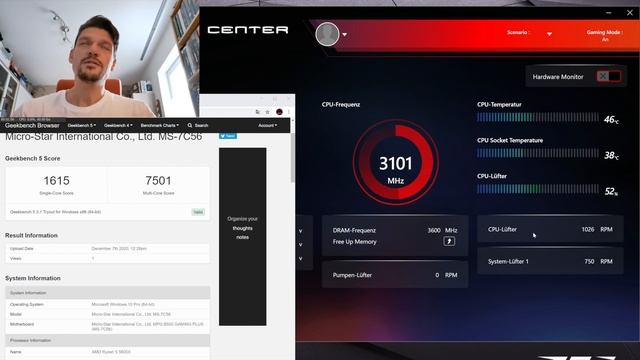 (RP) Upgrade mit❗️Geforce RTX 3060 Ti + MSI B550 Mainboard + RGB RAM ? Einbau + Benchmarks (2) смотреть онлайн