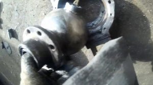 УАЗ. Замена шкворневого узла. Штатного на подшипники.