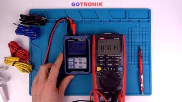 Kalibrator zadajnik SG-002 SG-003a SG004a Fnirsi do automatyki przemysłowej PLC