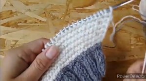 СЛЕДКИ НА ДВУХ СПИЦАХ ЗА 2 ЧАСА БЕЗ ЗАМОРОЧЕК