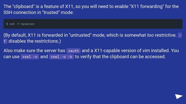 Using clipboard through SSH in vim смотреть онлайн