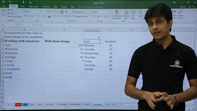 MS Excel - Name Range with Formulas смотреть онлайн