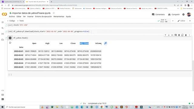 Importar datos de Yahoo finance con python con la ayuda de pandas ! смотреть онлайн