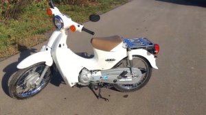 Honda Super Cub 110 (Russia) ОБЗОР