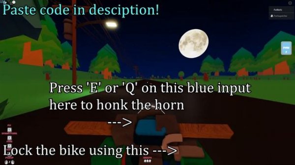 Motorcycle Prototype (Code in desc.) | Road To Gramby's The GREEN Update (Roblox)