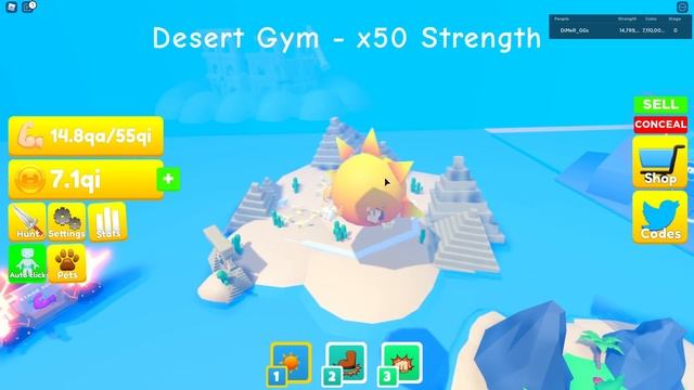 11 ЧИТЕРСКИХ КОДОВ! БЕЗ ДОНАТА В LIFTING TITANS В РОБЛОКС! ROBLOX смотреть онлайн