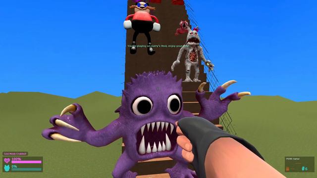 🔥 RAGDOLL-FUN NEW GARTEN OF BANBAN 4 FAMILY SPARTAN KICKING in Garry's Mod ! смотреть онлайн