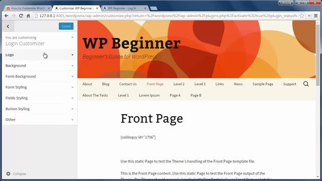 How to Customize WordPress Login Page No HTML or CSS Required смотреть онлайн