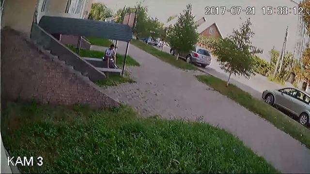 Пример работы CVI видеокамеры Dahua DH-HAC-HFW1200RP-S3 (3.6 мм) смотреть онлайн