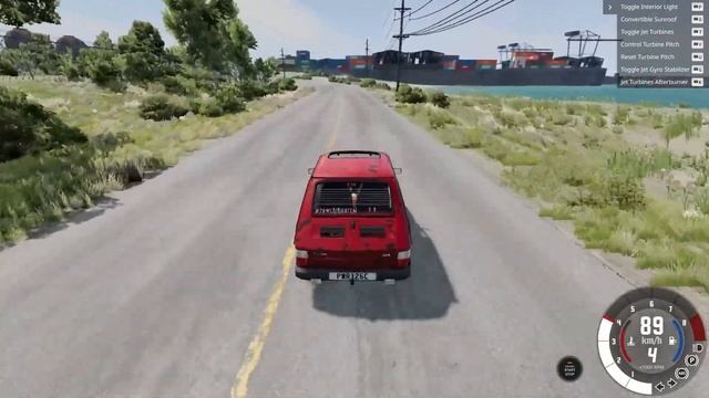 POLSKI FIAT 126P UCIEKA PRZED NIEMIECKĄ POLICJĄ W BEAMNG.DRIVE 