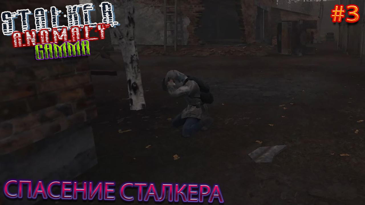 СПАСЕНИЕ СТАЛКЕРА | STALKER ANOMALY GAMMA | Серия 3
