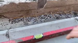 Установка бетонного лотка