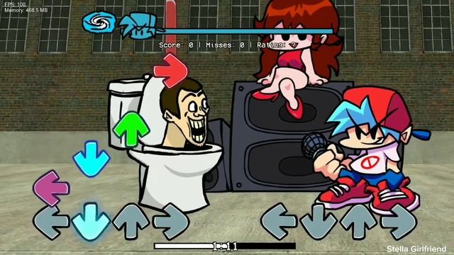 Friday Night Funkin' Vs Skibidi Toilet - Skibidi Invasion (FNF Mod) (SkibidiToiletMeme) смотреть онлайн