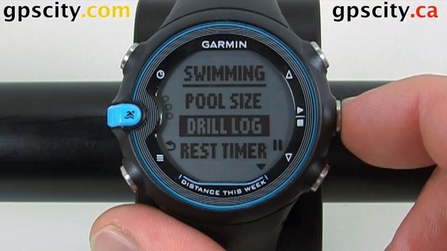 Drill Log Setup Menu in the Garmin Swim Training Watch смотреть онлайн