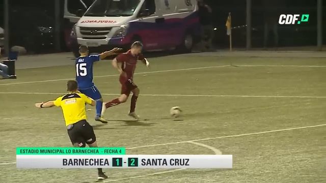 Barnechea 1 - 2 Deportes Santa Cruz | Campeonato As.com Primera B 2019 | Fecha 4 | CDF смотреть онлайн