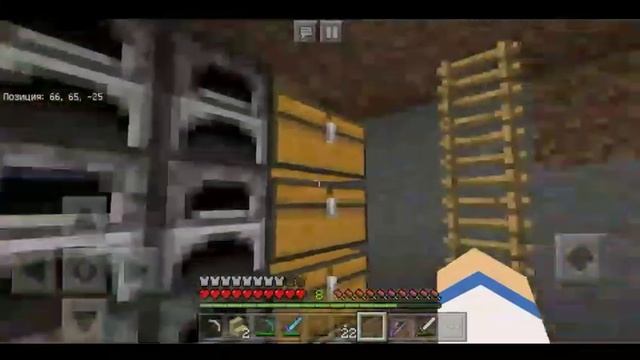 Выживание на телефоне в Minecraft Pe (1.6.1) сделал портал в незер смотреть онлайн