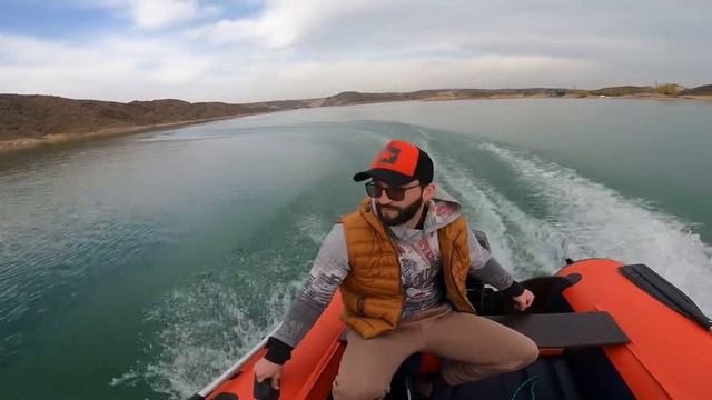 Kapchagay 02.04.2022 обкатка моторов Hidea 9.9 PRO лодка Reef Triton 390 ? смотреть онлайн
