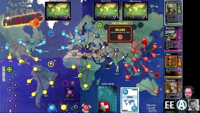 Board Game Night #5: Pandemic - Part 1 смотреть онлайн