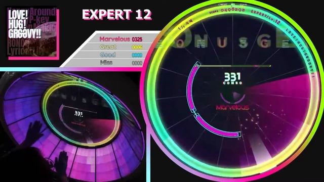 [WACCA] LOVE!HUG!GROOVY!! | EXPERT 12 | Full Combo! (994k) смотреть онлайн