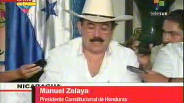 Zelaya da ultimátum a Micheletti смотреть онлайн