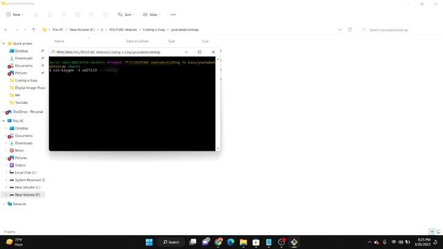 How to create and add SSH key on GitHub | Permission/Authentication denied problem fix смотреть онлайн