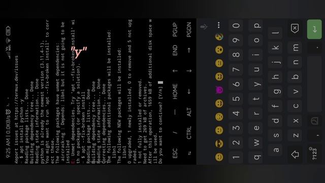 How to fix apt installing problem and install python in Termux смотреть онлайн