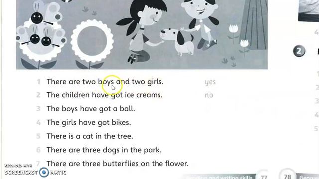 English Year 2 (1) | Pg. 77 | Write Yes or No смотреть онлайн