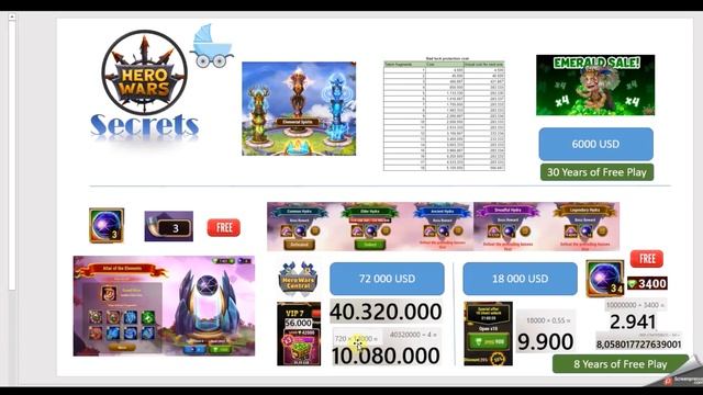 Hero Wars Secrets MB - Isaac and the Titan Artifacts смотреть онлайн