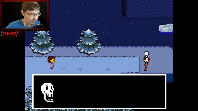 [OMG] Undertale #5 // КЛЁВЫЙ ЧУВАК ПАПИРУС // Прохождение на русском смотреть онлайн